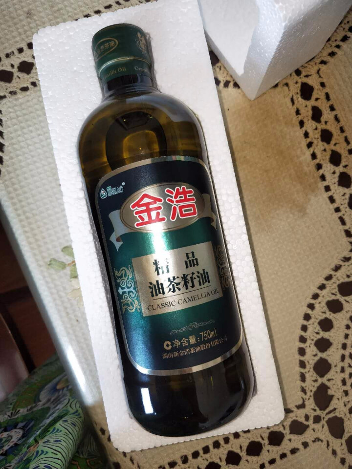 金浩茶油 冷榨精品油茶籽油750ml单支礼盒装怎么样，好用吗，口碑，心得，评价，试用报告,第3张