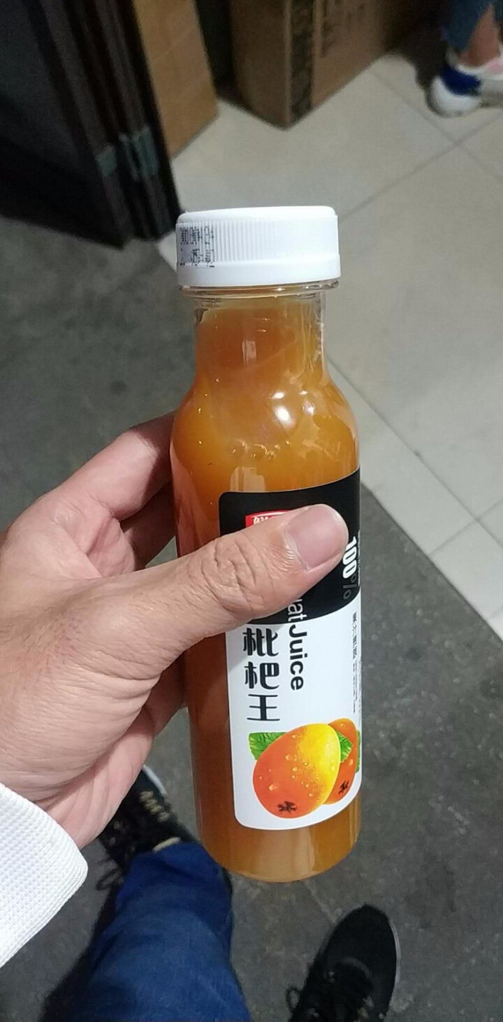 鲜绿园 枇杷汁100%枇杷王枇杷原浆果汁饮料大瓶饮料300ml 单瓶装试饮活动怎么样，好用吗，口碑，心得，评价，试用报告,第4张