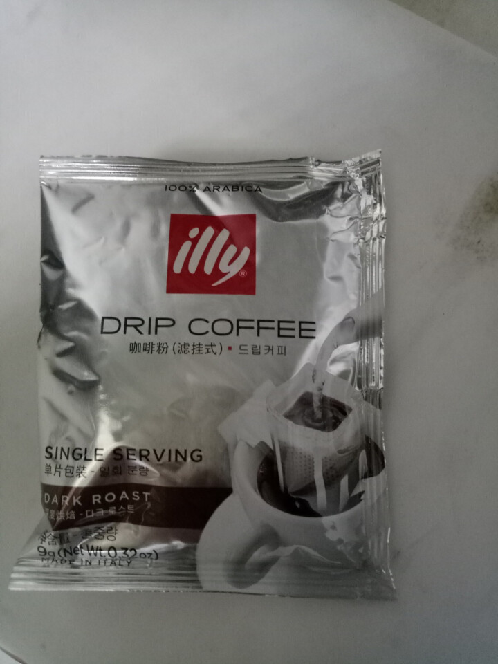 illy 意利意大利进口深焙挂耳咖啡滤挂黑咖啡粉 深度烘焙怎么样，好用吗，口碑，心得，评价，试用报告,第4张