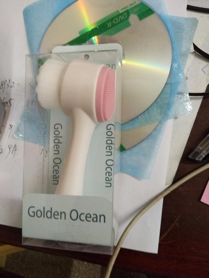 GoldenOcean金海洋洗脸刷洁面仪软毛手动深层清洁神器洁颜毛孔抖音家用网红刷脸刷子 粉色怎么样，好用吗，口碑，心得，评价，试用报告,第2张