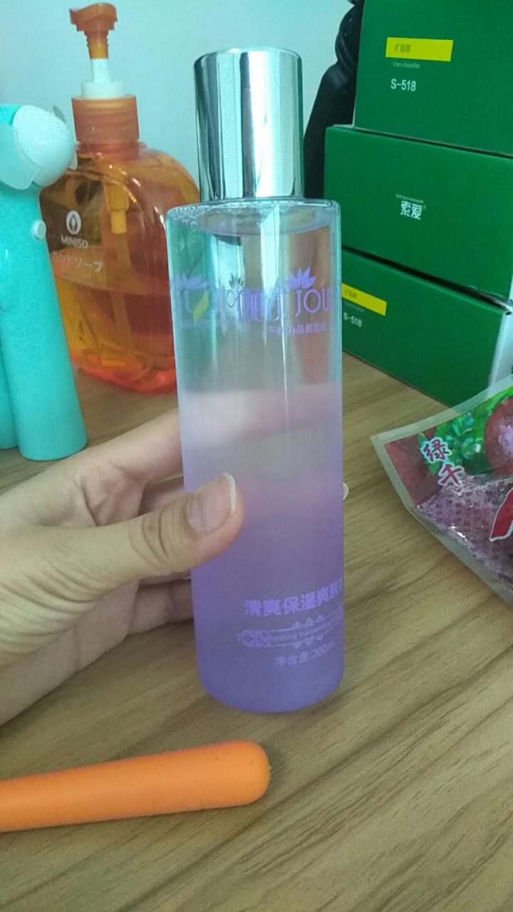 伽优 正品补水脸部持久保湿妆前水可做水疗的大瓶爽肤面膜水学生女送喷雾瓶 升级装 200ml怎么样，好用吗，口碑，心得，评价，试用报告,第3张