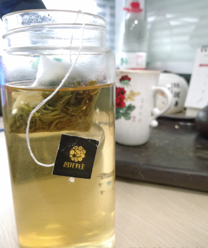 茗花有主 茉莉绿茶50袋三角包袋泡茶茉莉花茶包独立小袋包装养生泡水喝的怎么样，好用吗，口碑，心得，评价，试用报告,第4张