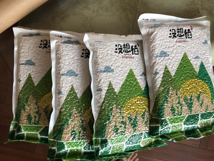 没想稻 五常稻花香 糙米 粗粮胚芽米 2kg（500g*4）真空礼盒怎么样，好用吗，口碑，心得，评价，试用报告,第2张