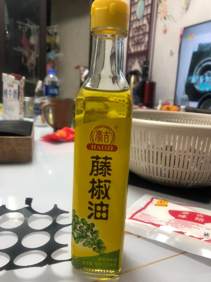 【豪吉旗舰店】四川藤椒油 麻油 食用调油 凉拌菜 调味料 220ml怎么样，好用吗，口碑，心得，评价，试用报告,第2张