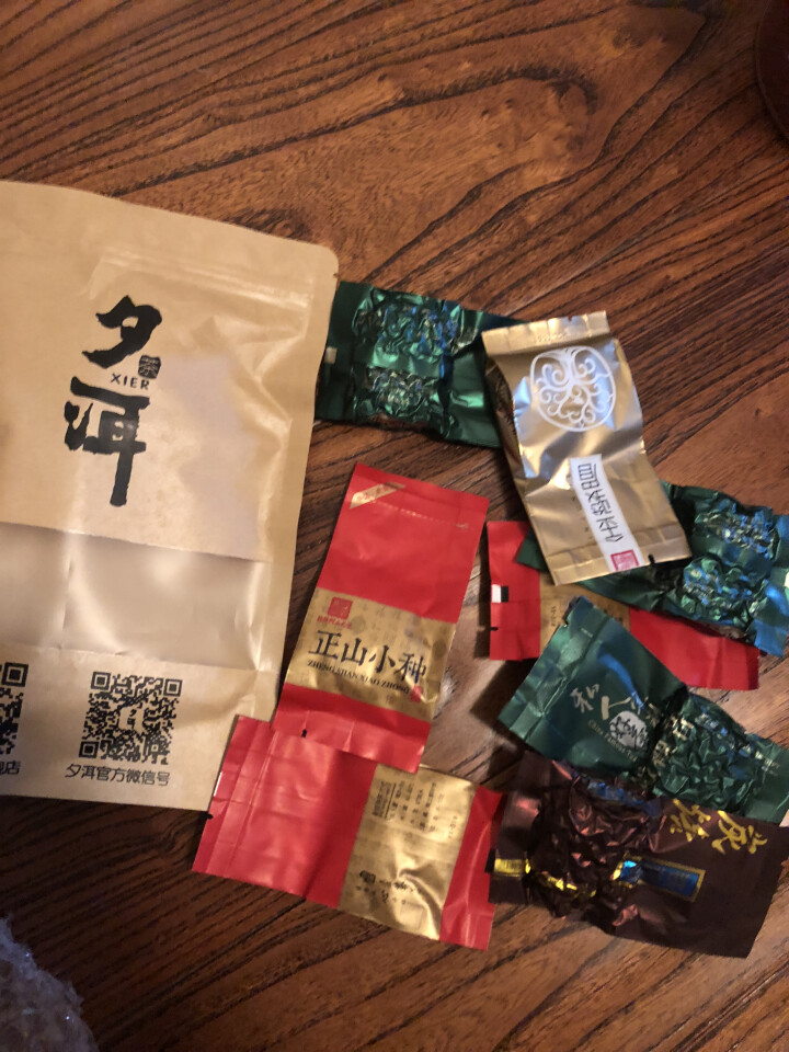 夕洱茶叶 金骏眉红茶正山小种炭焙浓香型铁观音福建乌龙茶清香型铁观音组合私享装8小包 四种口味怎么样，好用吗，口碑，心得，评价，试用报告,第4张