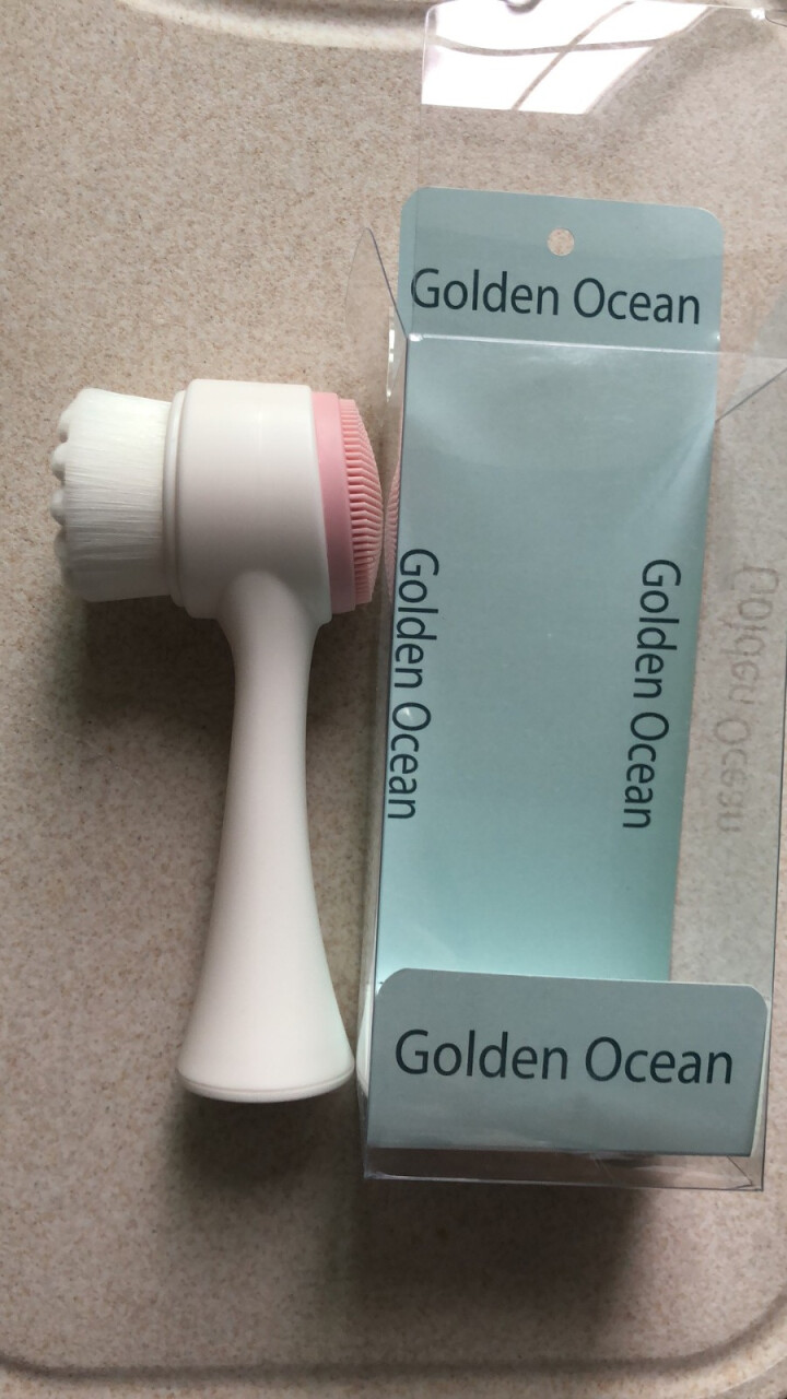 GoldenOcean金海洋洗脸刷洁面仪软毛手动深层清洁神器洁颜毛孔抖音家用网红刷脸刷子 粉色怎么样，好用吗，口碑，心得，评价，试用报告,第5张