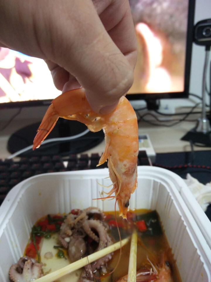 隆洋 海鲜自煮火锅 400g 盒装 懒人即食 自主自热微火锅怎么样，好用吗，口碑，心得，评价，试用报告,第4张