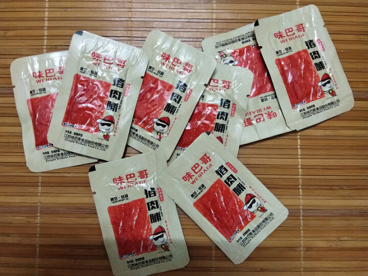 味巴哥 蜜汁猪肉脯95g 小包装 肉干肉脯 零食休闲小吃 蜜汁猪肉脯靖江风味 蜜汁味怎么样，好用吗，口碑，心得，评价，试用报告,第3张