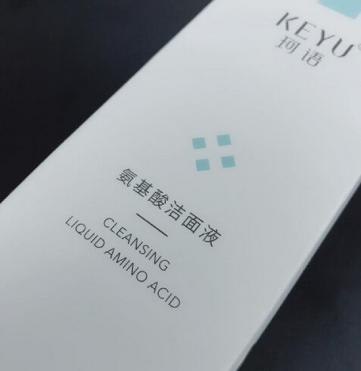 珂语(KEYU)洗面奶氨基酸洁面液100ml（温和净肤 锁水保湿 敏感肌洁面乳 男女适用）怎么样，好用吗，口碑，心得，评价，试用报告,第4张