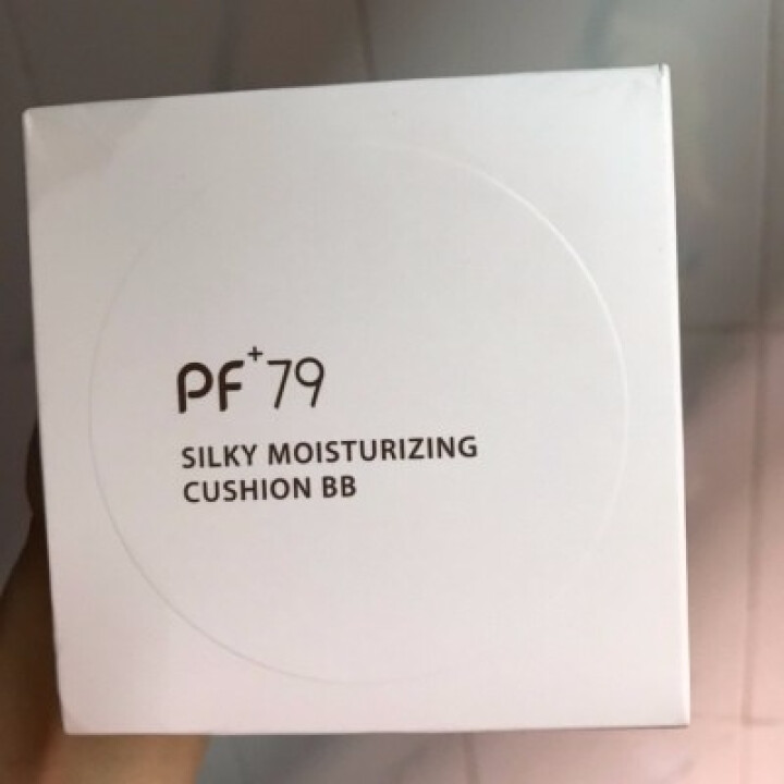 PF79 【遮瑕遮斑】丝薄莹润气垫bb霜 不脱妆自然裸妆感cc霜 京东自营时效 送替换装15g*2 21#自然色适合暗沉不均偏黄肌怎么样，好用吗，口碑，心得，评,第2张