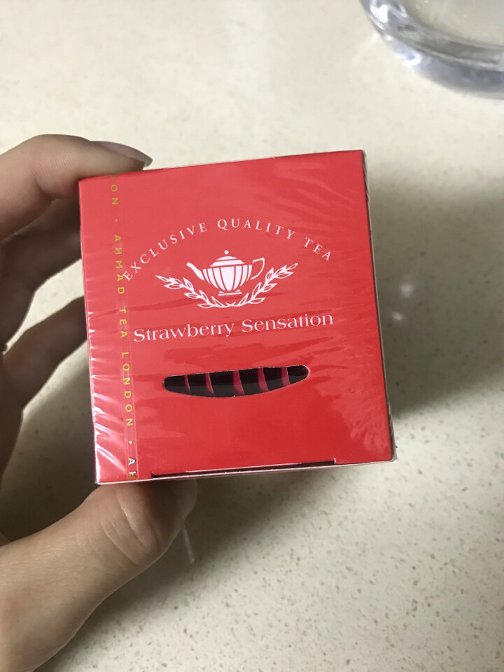 英国亚曼(AHMAD TEA)草莓味红茶 便携袋泡茶包 原装进口2g*10包怎么样，好用吗，口碑，心得，评价，试用报告,第3张