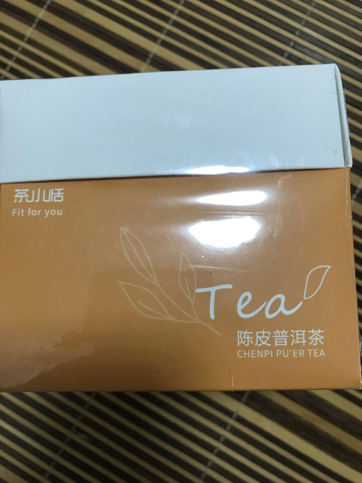 茶小恬花草茶陈皮普洱茶陈皮干陈皮茶泡茶养生茶组合普洱熟茶独立包装茶包袋泡茶怎么样，好用吗，口碑，心得，评价，试用报告,第4张