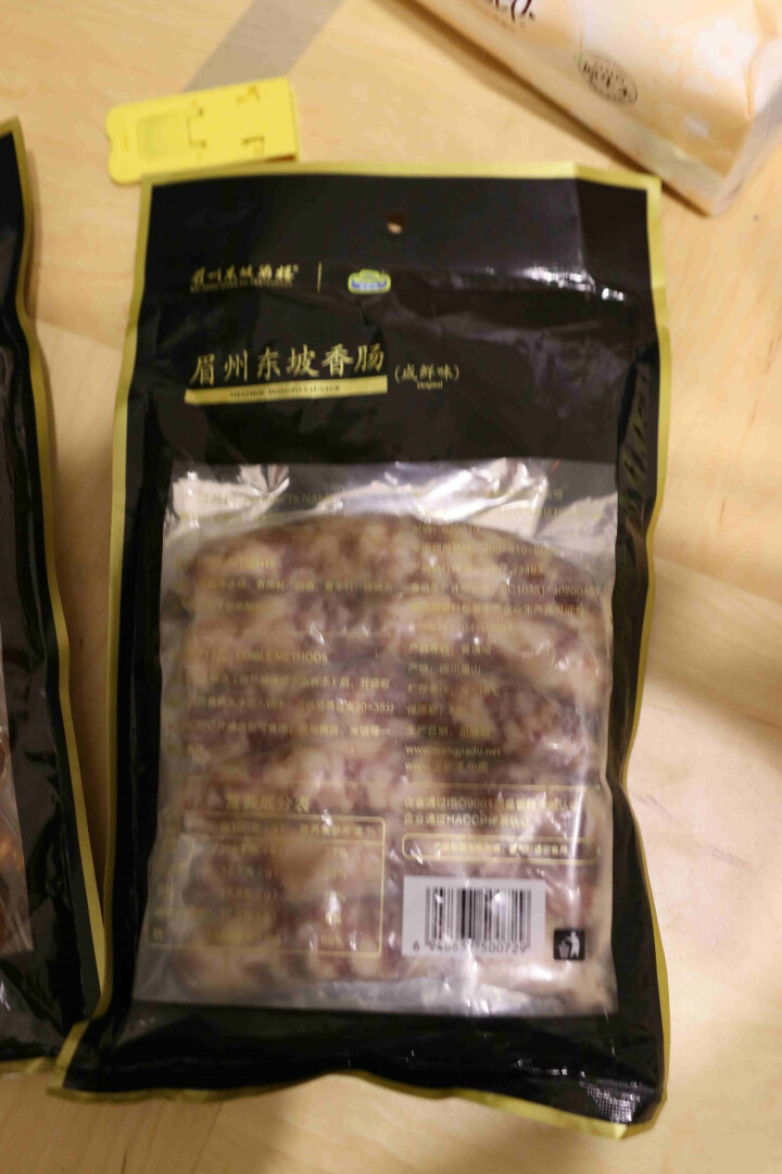 王家渡 眉州东坡香肠 咸鲜味  440g/袋 眉州东坡酒楼同款 川味腊肠 方便速食 食用百搭怎么样，好用吗，口碑，心得，评价，试用报告,第3张