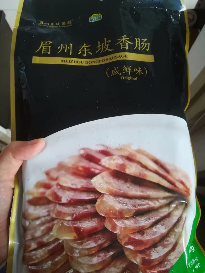 王家渡 眉州东坡香肠 咸鲜味  440g/袋 眉州东坡酒楼同款 川味腊肠 方便速食 食用百搭怎么样，好用吗，口碑，心得，评价，试用报告,第2张