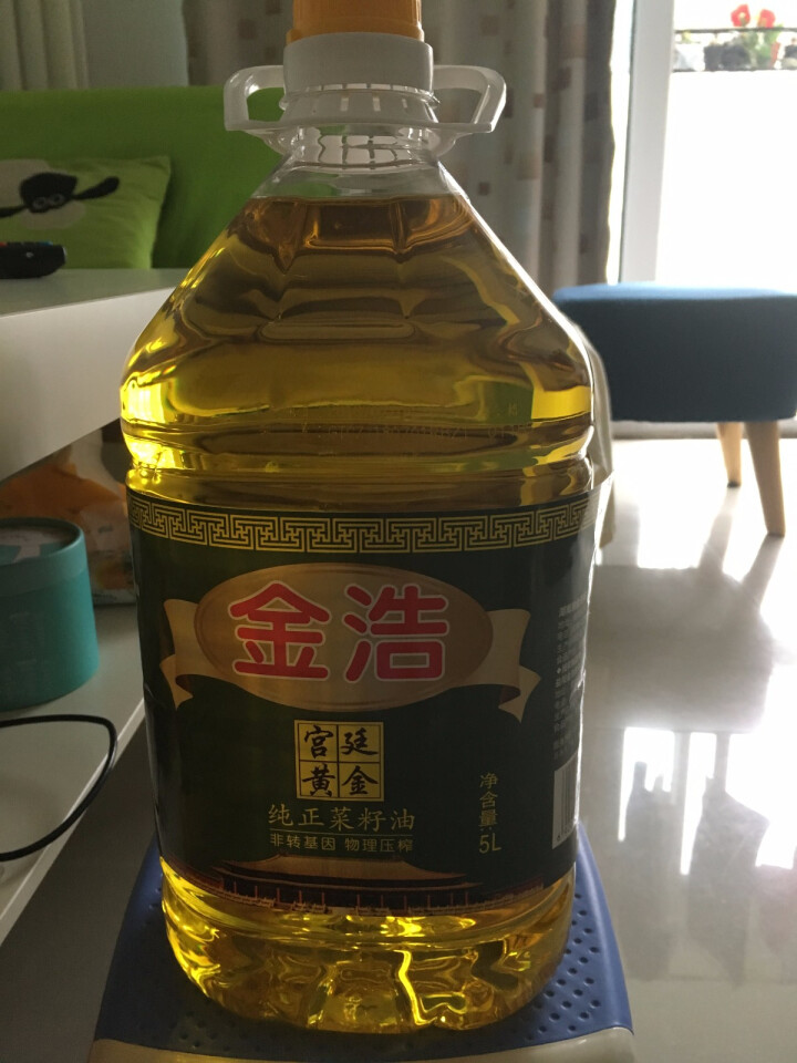 金浩 物理压榨 宫廷黄金 纯正菜籽油5L怎么样，好用吗，口碑，心得，评价，试用报告,第3张