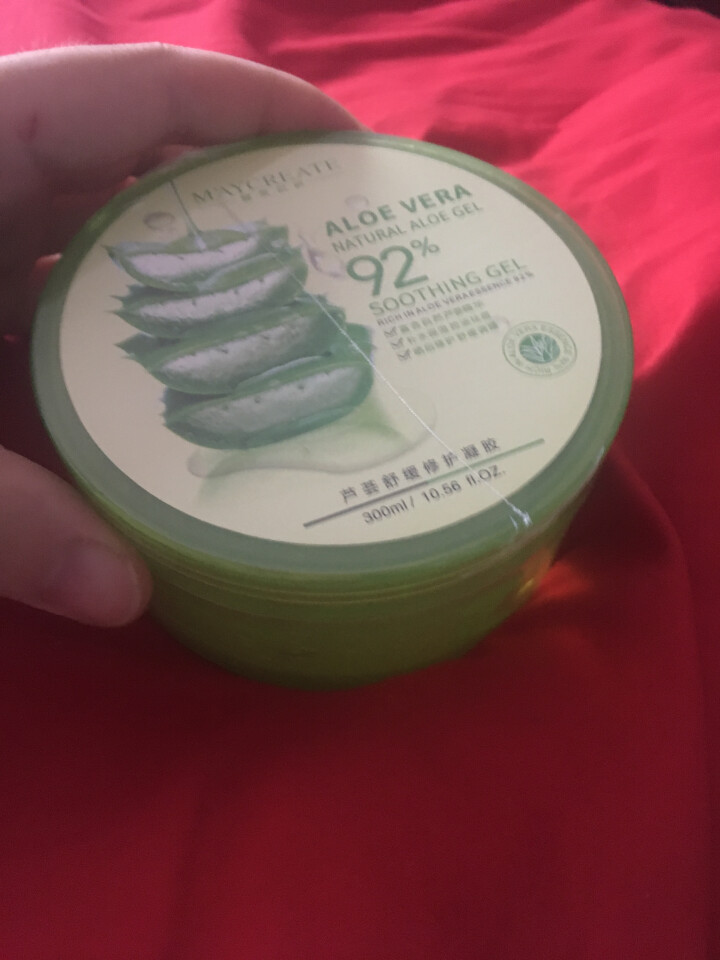 芦荟胶补水面膜 芦荟胶补水保湿修护乳液面霜面膜 芦荟舒缓保湿凝胶92%怎么样，好用吗，口碑，心得，评价，试用报告,第2张