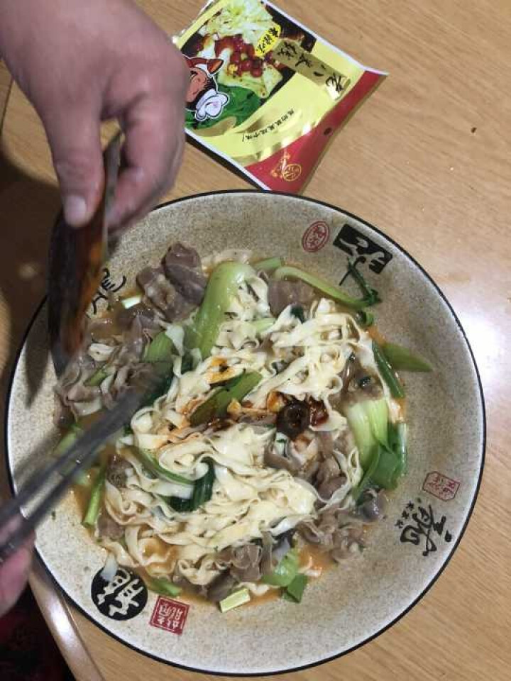 【陕西馆】陕西特产 老八米线带调料 陕西风味小吃 速食米线非油炸 香辣调料包80g怎么样，好用吗，口碑，心得，评价，试用报告,第3张