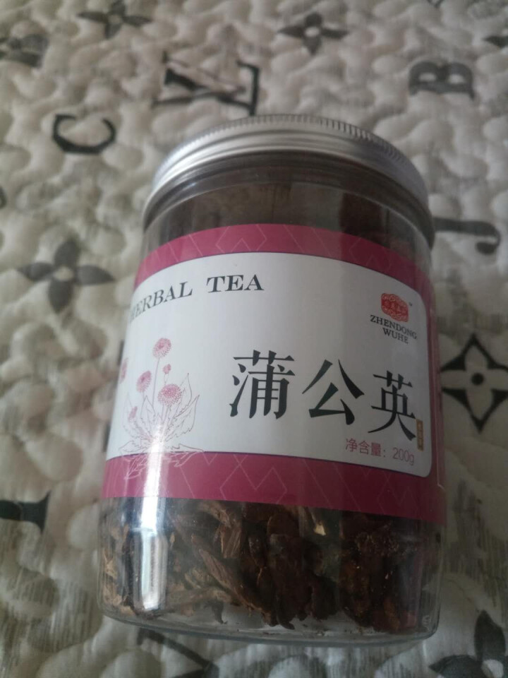 野生蒲公英根茶纯花草茶特天然级干净婆婆丁瓶装泡茶煮茶200g包邮怎么样，好用吗，口碑，心得，评价，试用报告,第2张