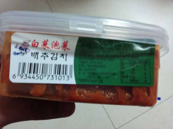 小肥食品白菜泡菜200g辣白菜韩式泡菜腌制咸菜开味下饭菜 小肥泡菜1盒怎么样，好用吗，口碑，心得，评价，试用报告,第3张