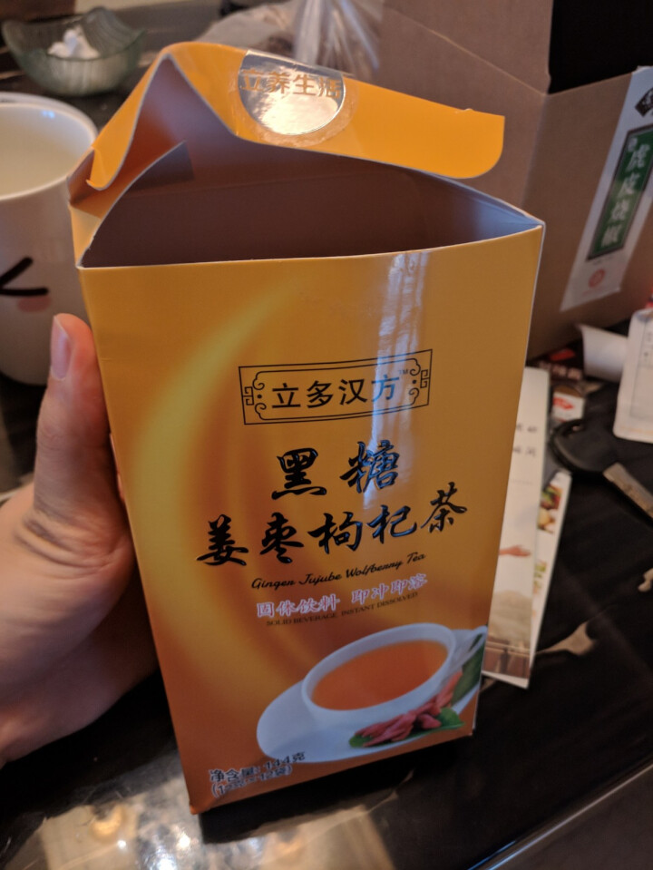 立多汉方姜茶包经期饮品红糖枸杞大姨妈驱寒男速溶小袋装调理 枸杞姜茶怎么样，好用吗，口碑，心得，评价，试用报告,第3张