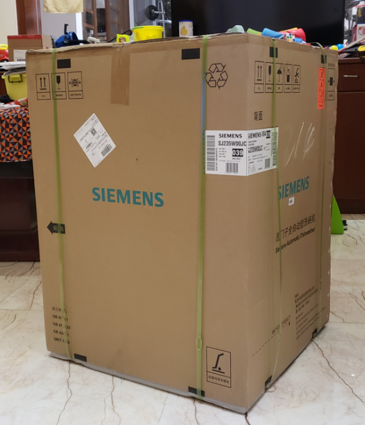 西门子 SIEMENS 13套5D喷淋双重烘干 独立式家用洗碗机 SJ235W00JC（白色）怎么样，好用吗，口碑，心得，评价，试用报告,第2张