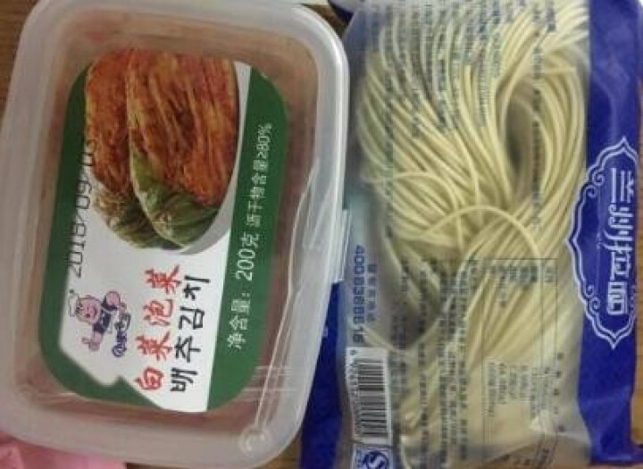 小肥食品白菜泡菜200g辣白菜韩式泡菜腌制咸菜开味下饭菜 小肥泡菜1盒怎么样，好用吗，口碑，心得，评价，试用报告,第2张