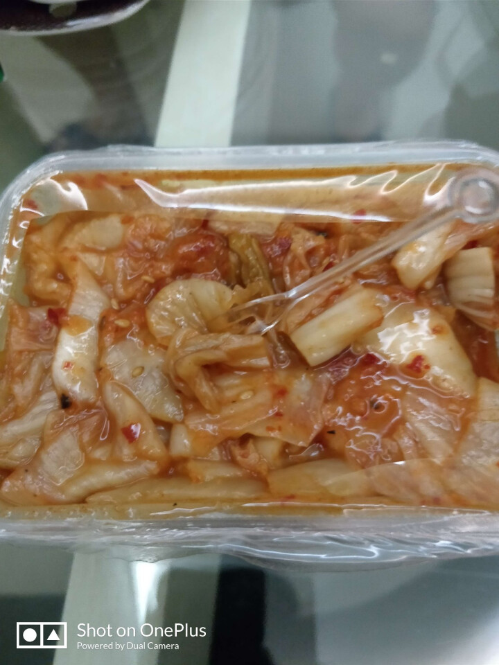 小肥食品白菜泡菜200g辣白菜韩式泡菜腌制咸菜开味下饭菜 小肥泡菜1盒怎么样，好用吗，口碑，心得，评价，试用报告,第4张