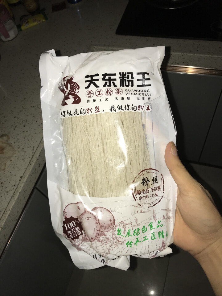 关东粉王 东北马铃薯粉丝  土豆粉丝215g 东北特产怎么样，好用吗，口碑，心得，评价，试用报告,第2张