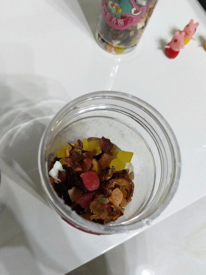 【3罐装送蘑菇杯】茗愿 水果茶 巴黎香榭 果粒茶 洛神花果茶 果干茶泡水喝的养生花草茶 送杯子怎么样，好用吗，口碑，心得，评价，试用报告,第3张