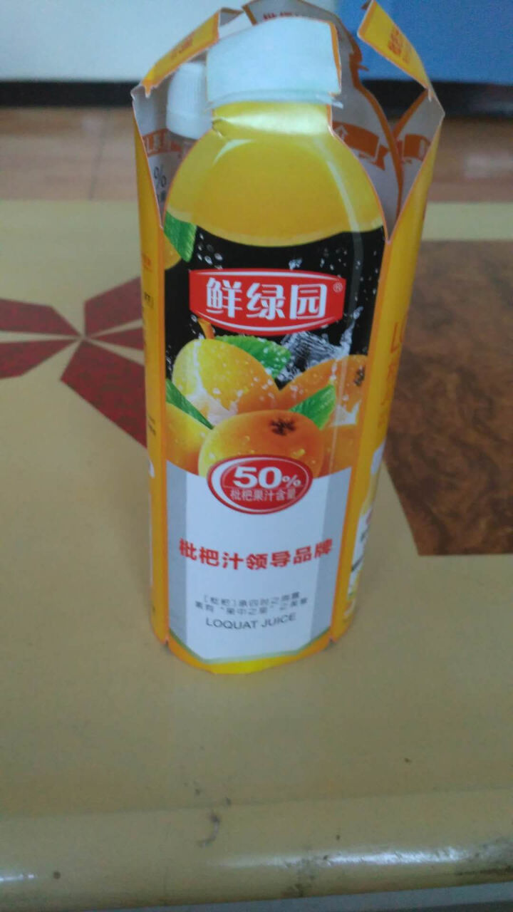 鲜绿园 枇杷汁100%枇杷王枇杷原浆果汁饮料大瓶饮料300ml 单瓶装试饮活动怎么样，好用吗，口碑，心得，评价，试用报告,第3张