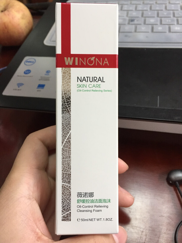 薇诺娜（WINONA）舒缓控油洁面泡沫50ml（氨基酸洗面奶 深层清洁 控油抗痘 敏感肌 男女可用）怎么样，好用吗，口碑，心得，评价，试用报告,第4张