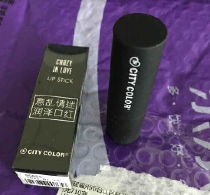 城彩（city color） 意乱情迷润泽口红 3.0g R555（不掉色不沾杯持久保湿不脱妆唇膏 ）怎么样，好用吗，口碑，心得，评价，试用报告,第4张