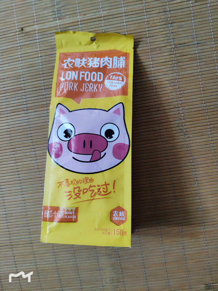 农畉猪肉脯158g蜜汁香辣原味特产猪肉干类休闲零食小吃肉类小食品 蜜汁怎么样，好用吗，口碑，心得，评价，试用报告,第3张