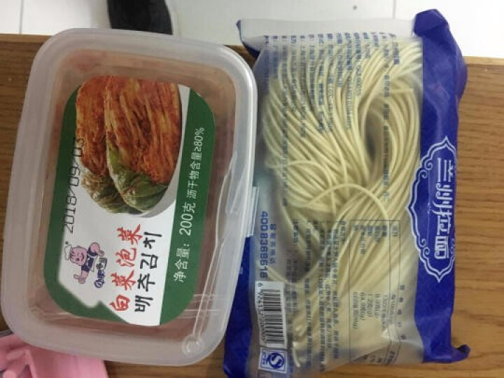 小肥食品白菜泡菜200g辣白菜韩式泡菜腌制咸菜开味下饭菜 小肥泡菜1盒怎么样，好用吗，口碑，心得，评价，试用报告,第4张