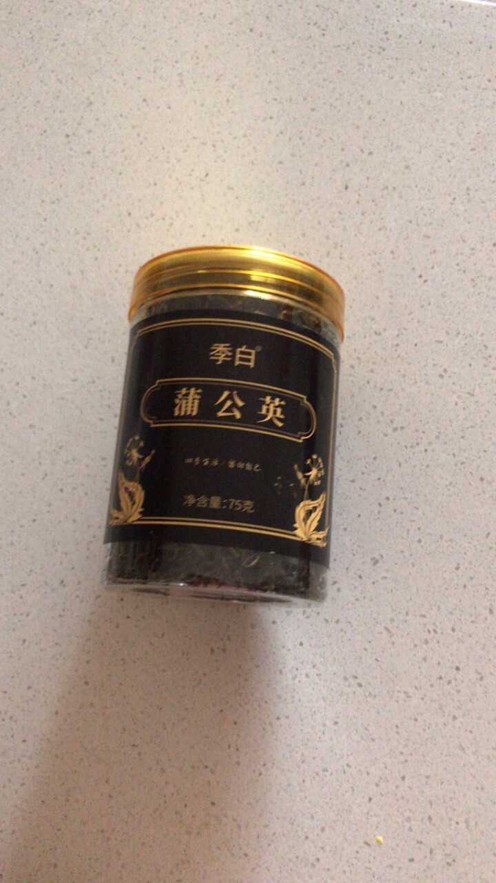 【买2送1同款】季白 茶叶 花草茶 蒲公英茶花茶 婆婆丁蒲公英根叶茶 75g/罐怎么样，好用吗，口碑，心得，评价，试用报告,第2张