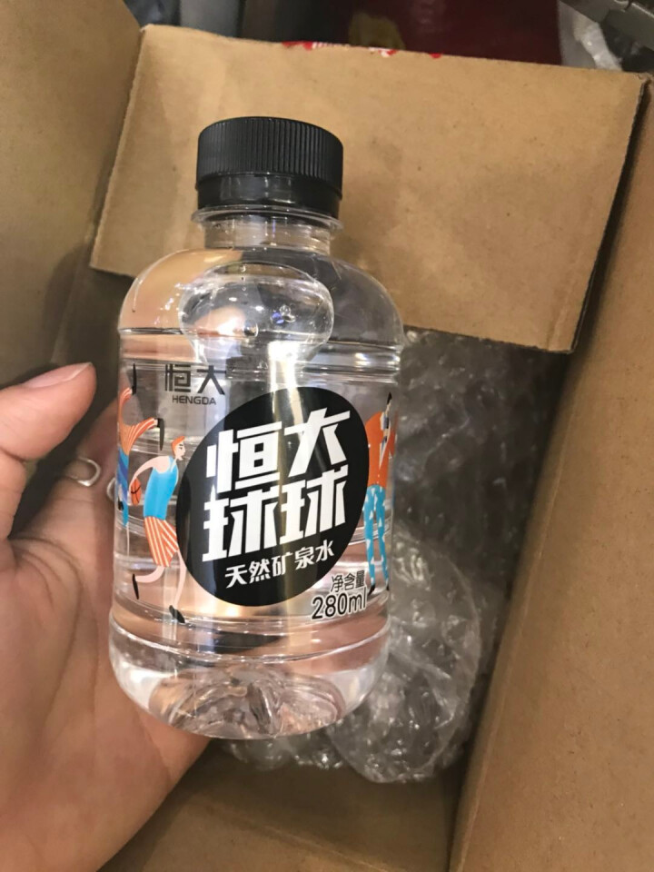 恒大 球球天然矿泉水小瓶迷你装 280ml*1瓶怎么样，好用吗，口碑，心得，评价，试用报告,第4张