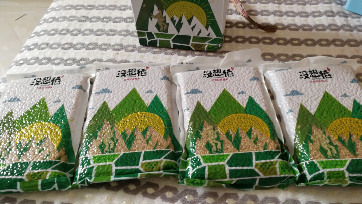 没想稻 五常稻花香 糙米 粗粮胚芽米 2kg（500g*4）真空礼盒怎么样，好用吗，口碑，心得，评价，试用报告,第4张