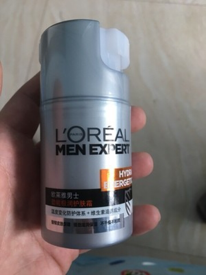 欧莱雅（L'OREAL） 欧莱雅男士劲能醒肤露保湿补水秋冬乳液面霜护肤品 50ml怎么样，好用吗，口碑，心得，评价，试用报告,第2张