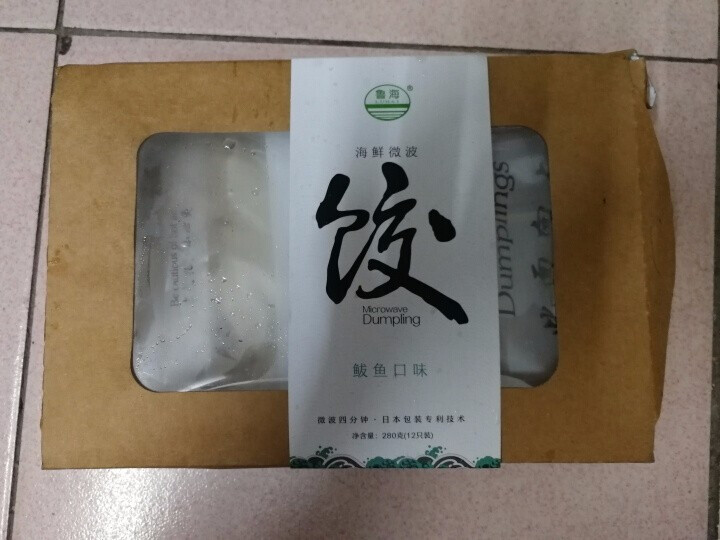 鲁海 海鲜微波水饺 鲅鱼口味 280g （12只）怎么样，好用吗，口碑，心得，评价，试用报告,第2张