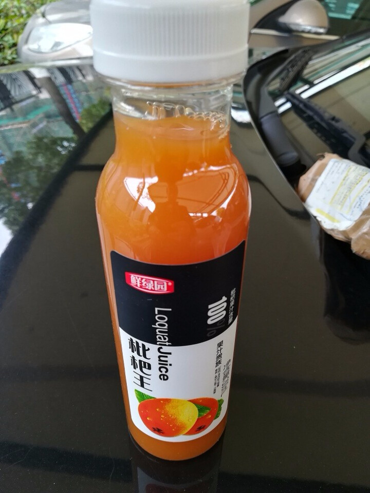 鲜绿园 枇杷汁100%枇杷王枇杷原浆果汁饮料大瓶饮料300ml 单瓶装试饮活动怎么样，好用吗，口碑，心得，评价，试用报告,第2张