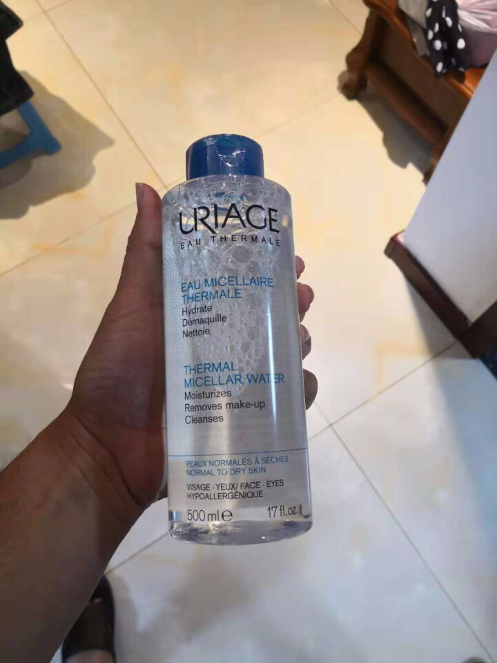 法国依泉（Uriage）保湿舒润洁肤水500ml（保湿 卸妆水 敏感肌）怎么样，好用吗，口碑，心得，评价，试用报告,第2张