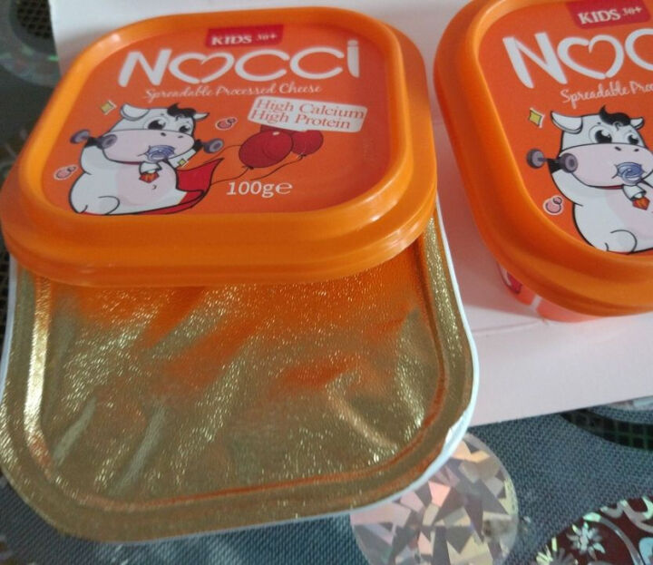 荷兰进口 诺夕（Nocci）儿童涂抹奶酪（再制干酪） 100g/盒*2怎么样，好用吗，口碑，心得，评价，试用报告,第4张