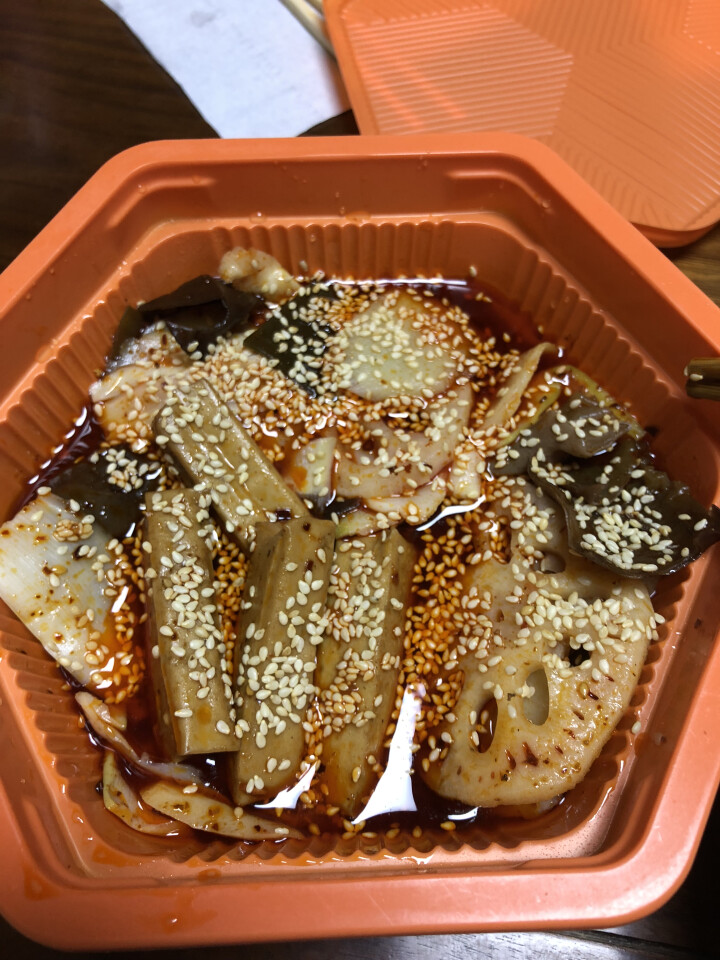 屋头（WUTOU）钵钵鸡 冷吃速食火锅 荤菜版 红油味397g怎么样，好用吗，口碑，心得，评价，试用报告,第4张