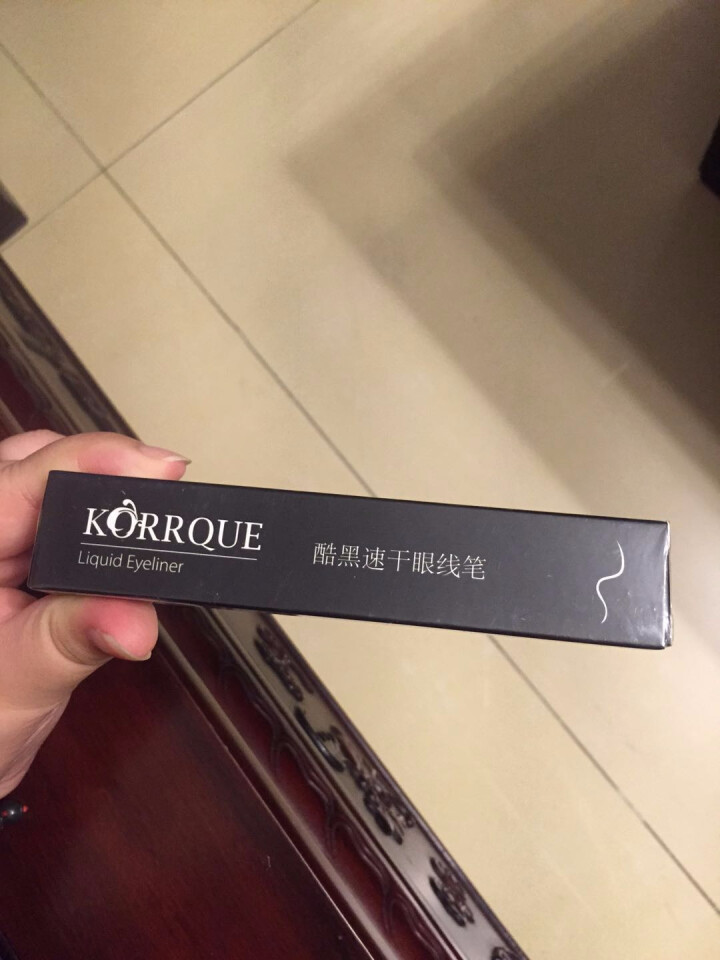 蔻后（KORRQUE） 【买一送一】蔻后酷黑速干眼线液笔防水防汗不晕染 眼线笔彩妆大眼睛包邮怎么样，好用吗，口碑，心得，评价，试用报告,第2张