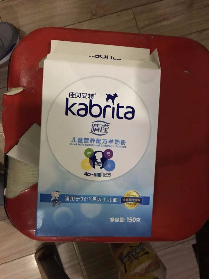 佳贝艾特（kabrita） 儿童羊奶粉 4段睛滢（3岁以上适用）荷兰原装原罐进口 150g盒装怎么样，好用吗，口碑，心得，评价，试用报告,第2张