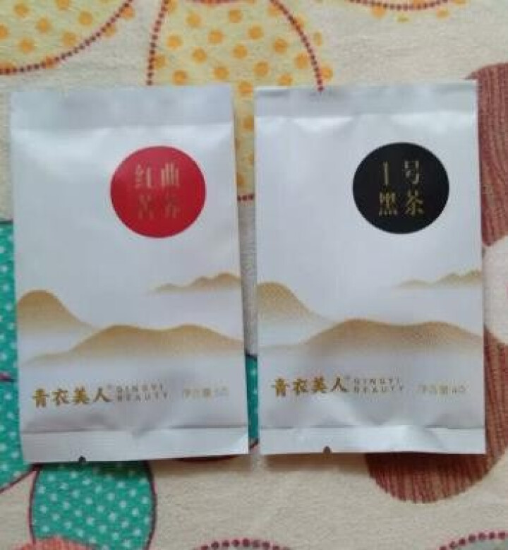 青衣美人红曲苦荞 全胚芽黑苦荞 苦荞茶叶代用茶 健康茶养生茶 品尝袋5g*1袋怎么样，好用吗，口碑，心得，评价，试用报告,第2张