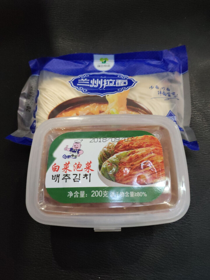 小肥食品白菜泡菜200g辣白菜韩式泡菜腌制咸菜开味下饭菜 小肥泡菜1盒怎么样，好用吗，口碑，心得，评价，试用报告,第2张