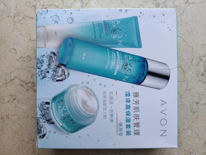 雅芳 AVON 肌肤管理滢泽高保湿套装（倍润型) （礼盒 保湿滋润）怎么样，好用吗，口碑，心得，评价，试用报告,第3张