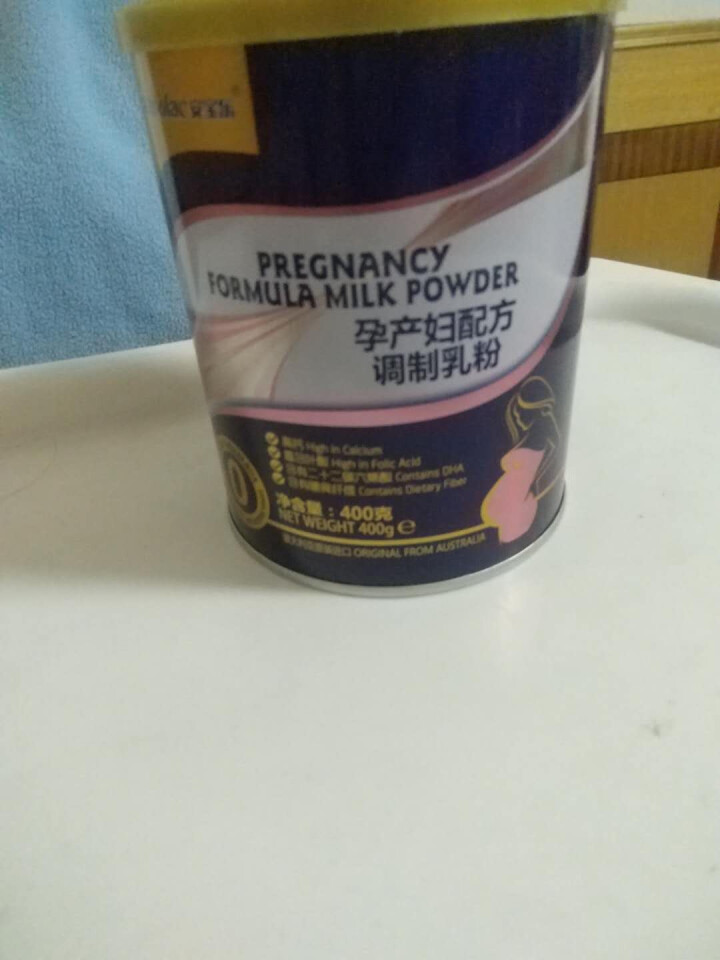 安宝乐（Anbolac） 澳大利亚原装原罐进口孕妇奶粉400g 富含叶酸 乳铁蛋白 孕中期/怀孕期怎么样，好用吗，口碑，心得，评价，试用报告,第2张