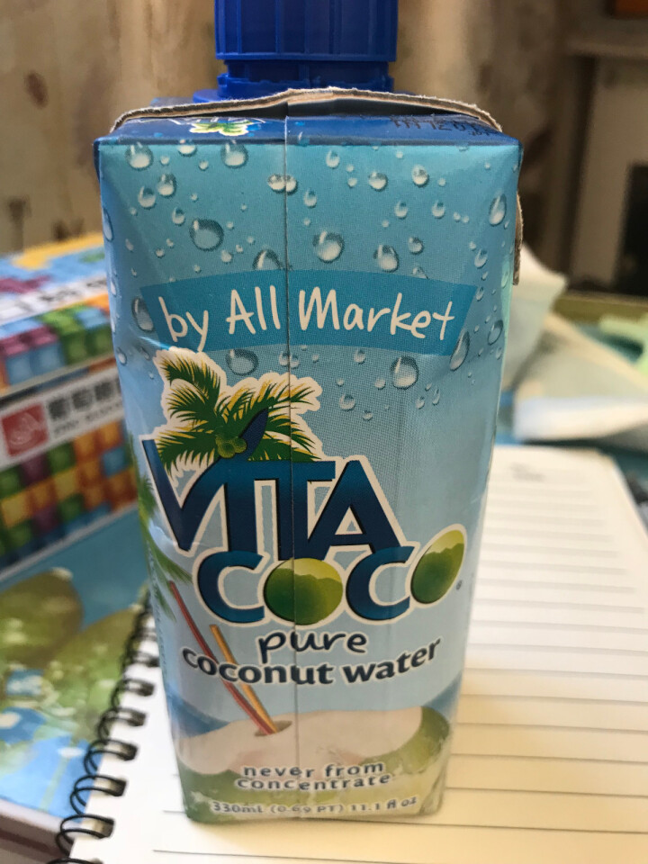 唯他可可（Vita Coco）天然椰子水进口NFC果汁饮料330ml*4瓶怎么样，好用吗，口碑，心得，评价，试用报告,第3张